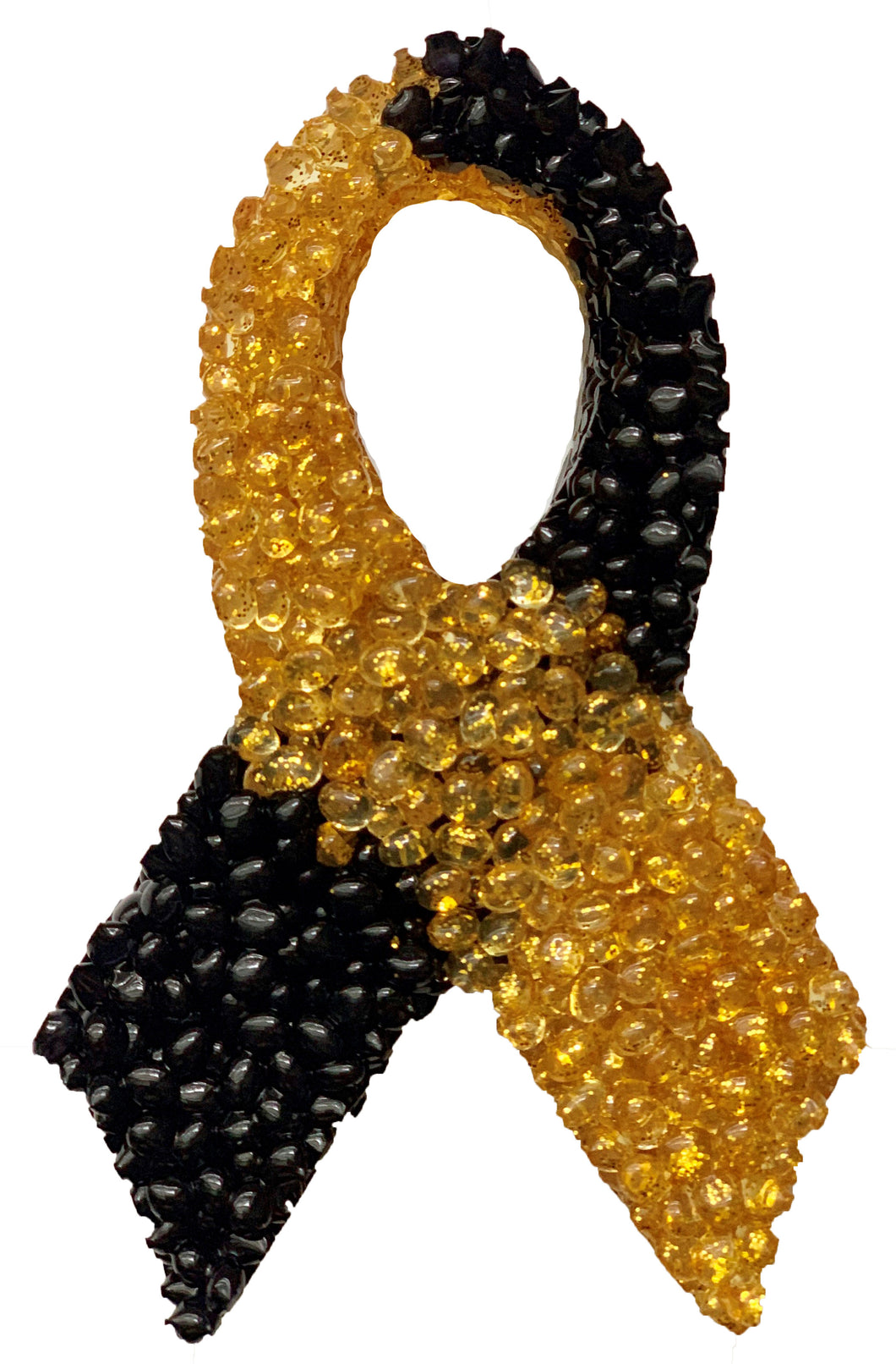 Black and Gold Awareness Ribbons